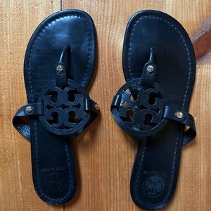 Tory Burch Logo Sandals